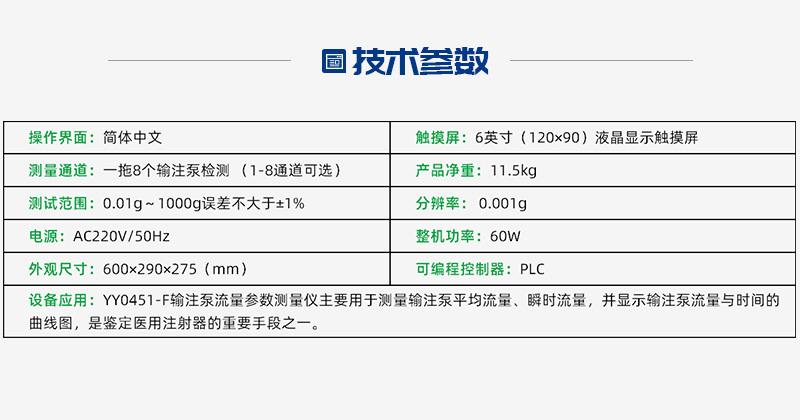 輸注泵流量參數(shù)測試儀供銷商